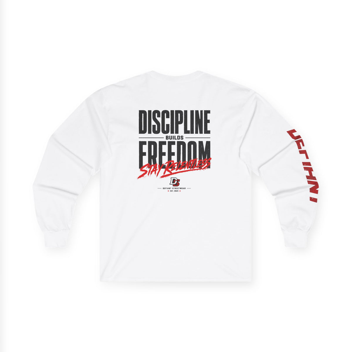 Discipline Builds Freedom - Essential Long Sleeve Tee