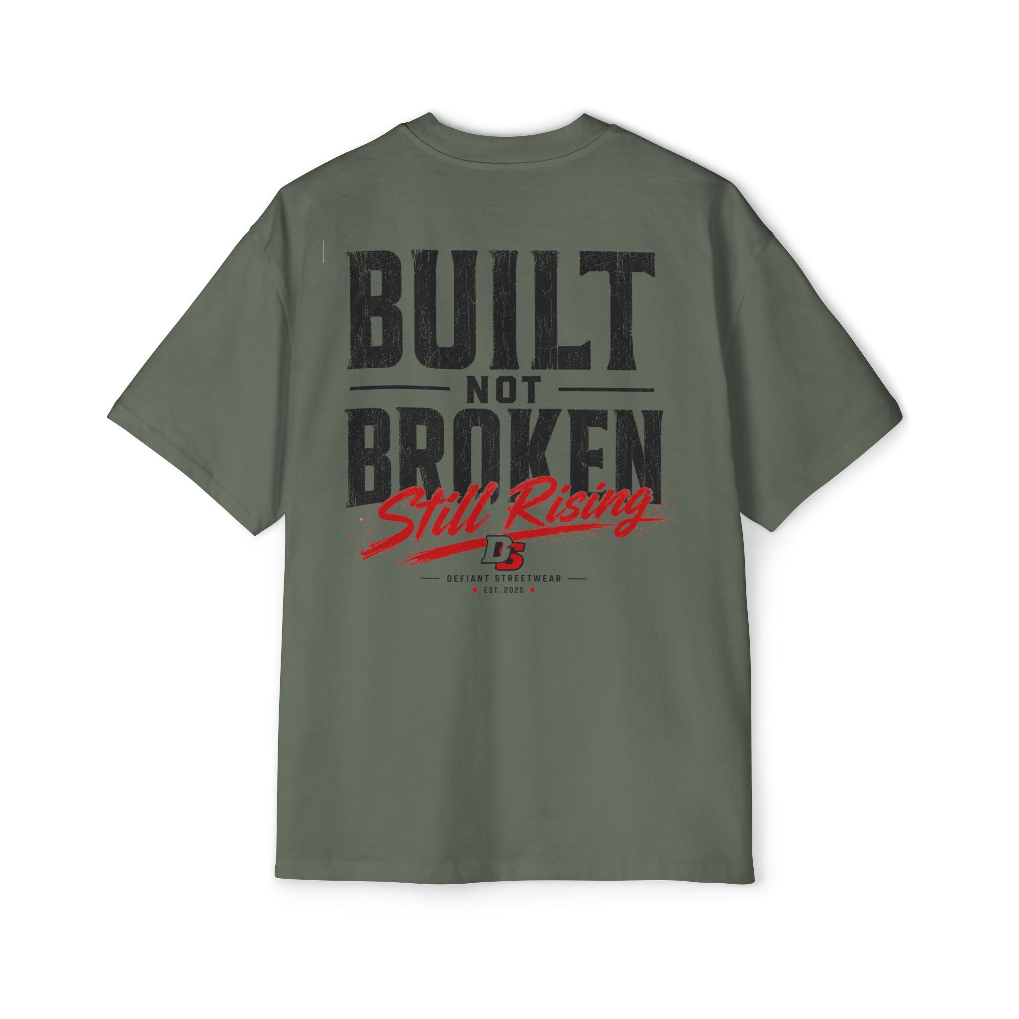 Built not broken Heavy Oversized Tee