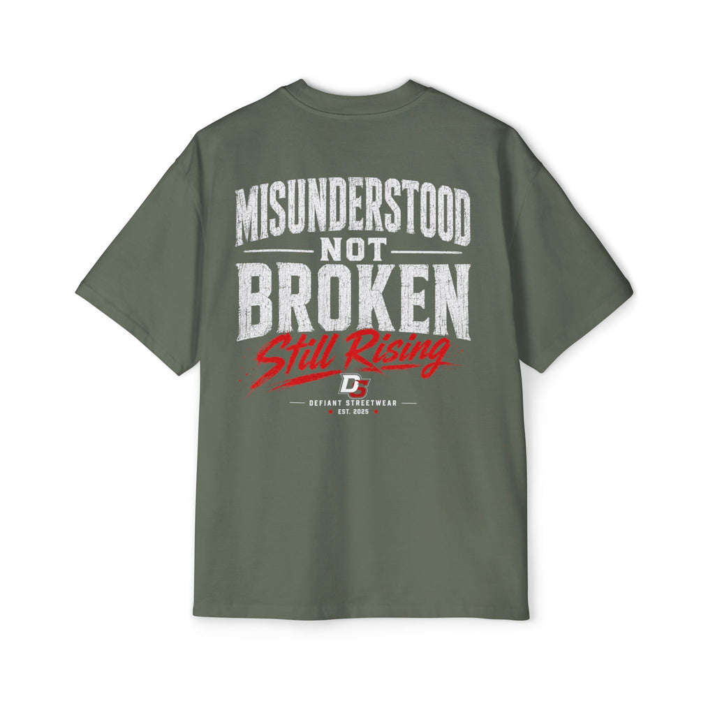 Misunderstood not broken Heavy Oversized Tee