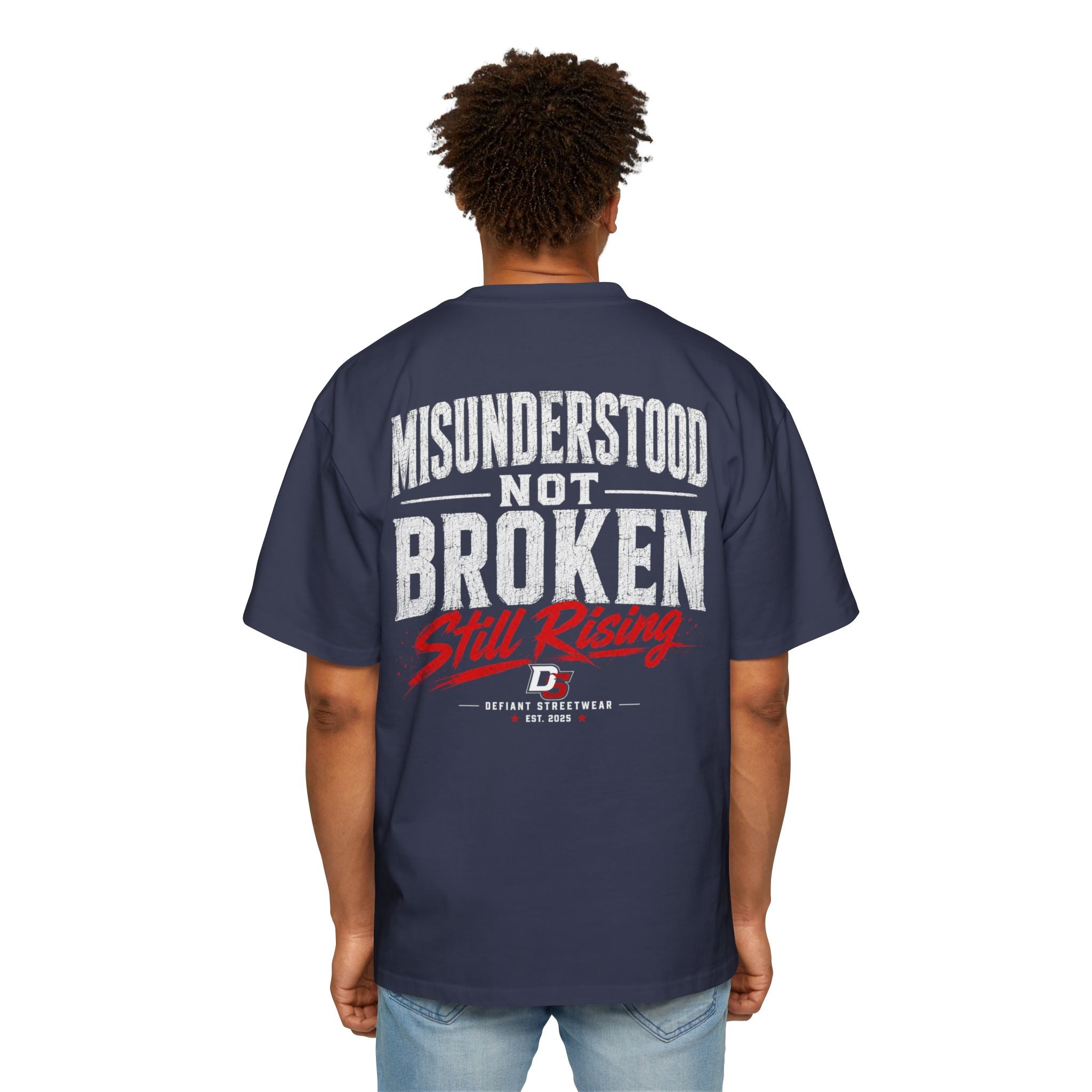 Misunderstood not broken Heavy Oversized Tee