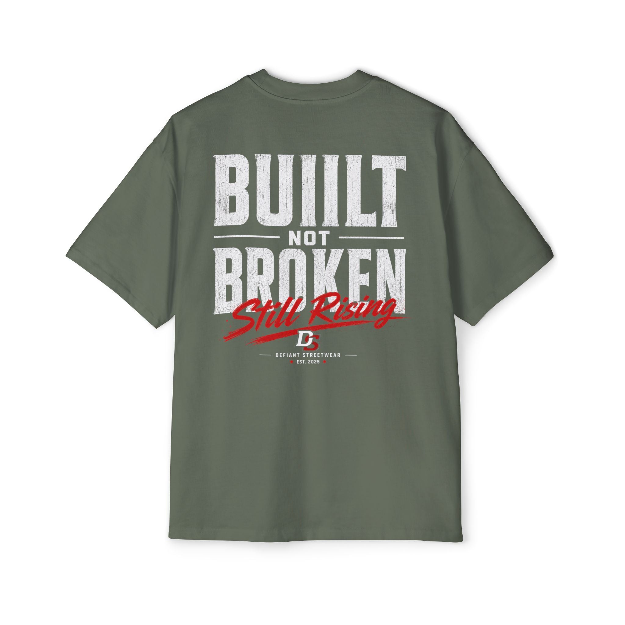 Built not broken Heavy Oversized Tee
