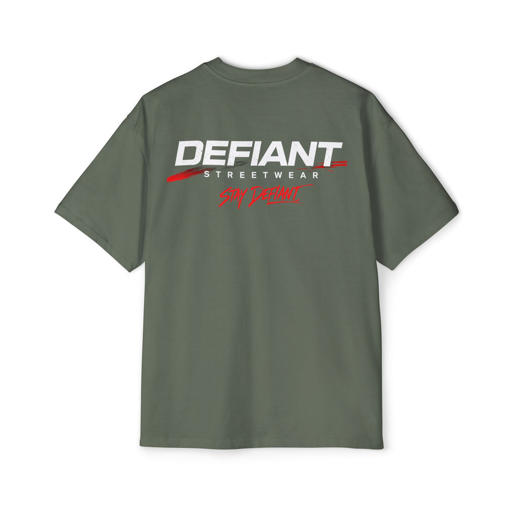 stay defiant dark Heavy Oversized Tee