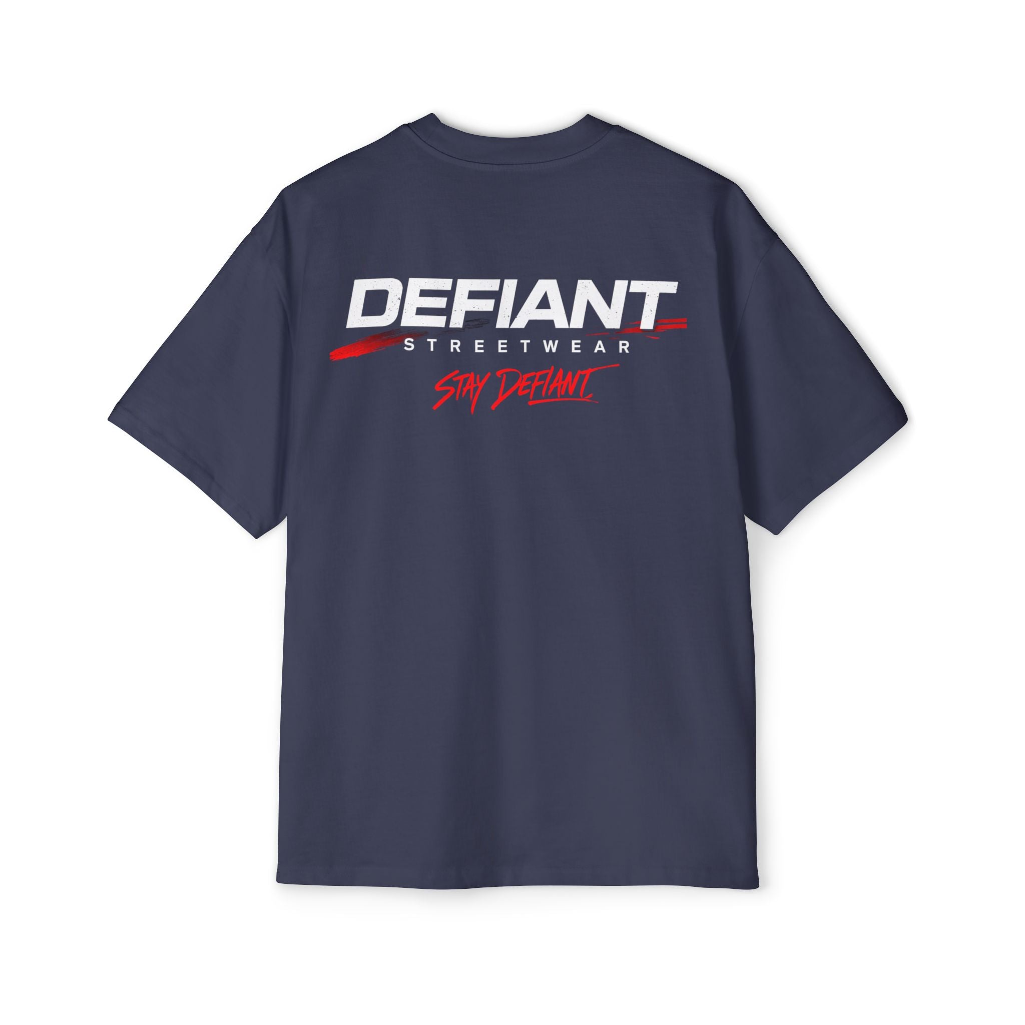 stay defiant dark Heavy Oversized Tee
