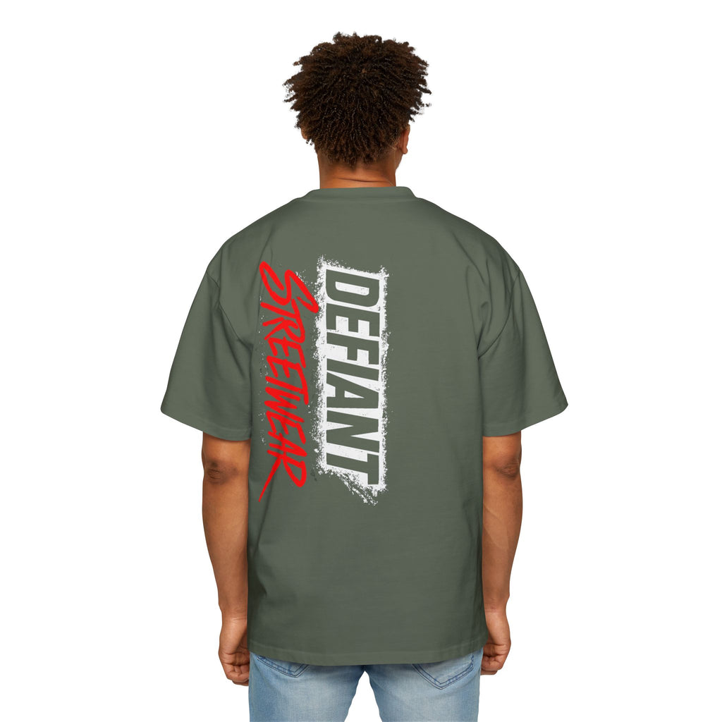 signiture defiant dark Heavy Oversized Tee
