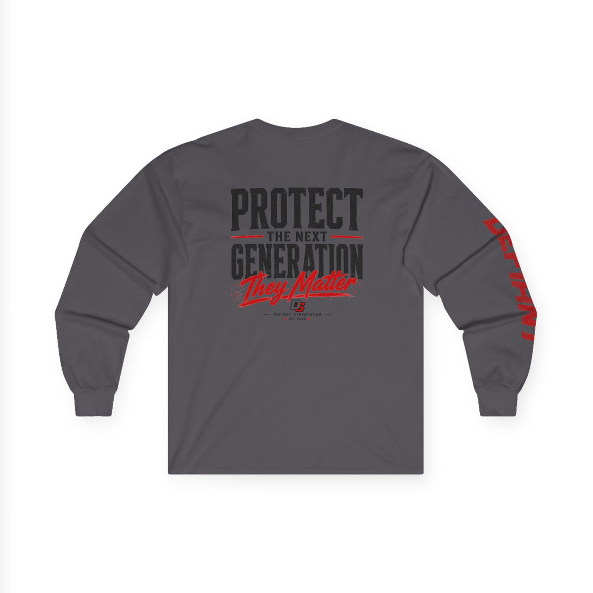 Protect The Next Gen - Essential Long Sleeve Tee