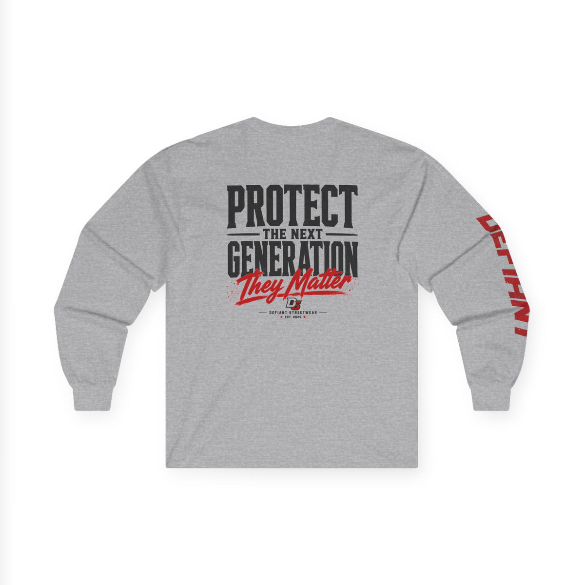 Protect The Next Generation - Essential Long Sleeve Tee