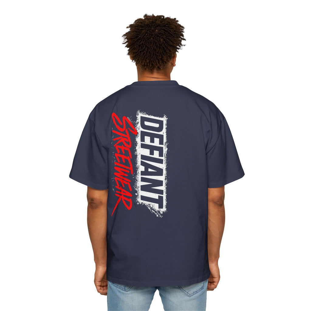 signiture defiant dark Heavy Oversized Tee