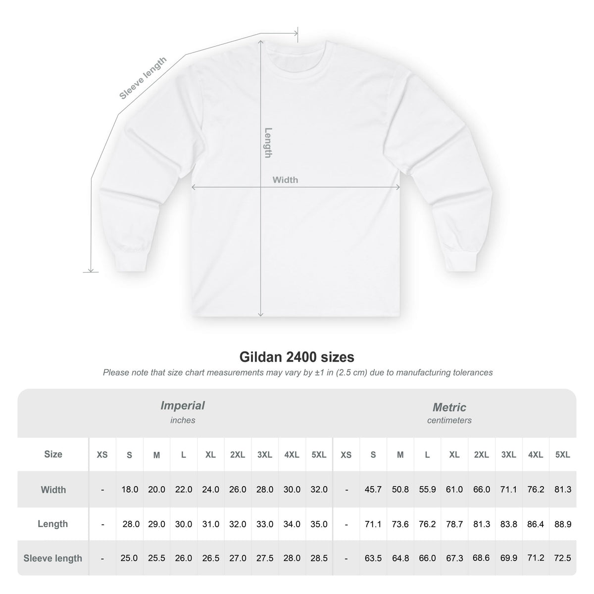 Guide Don't Shame - Essential Long Sleeve Tee