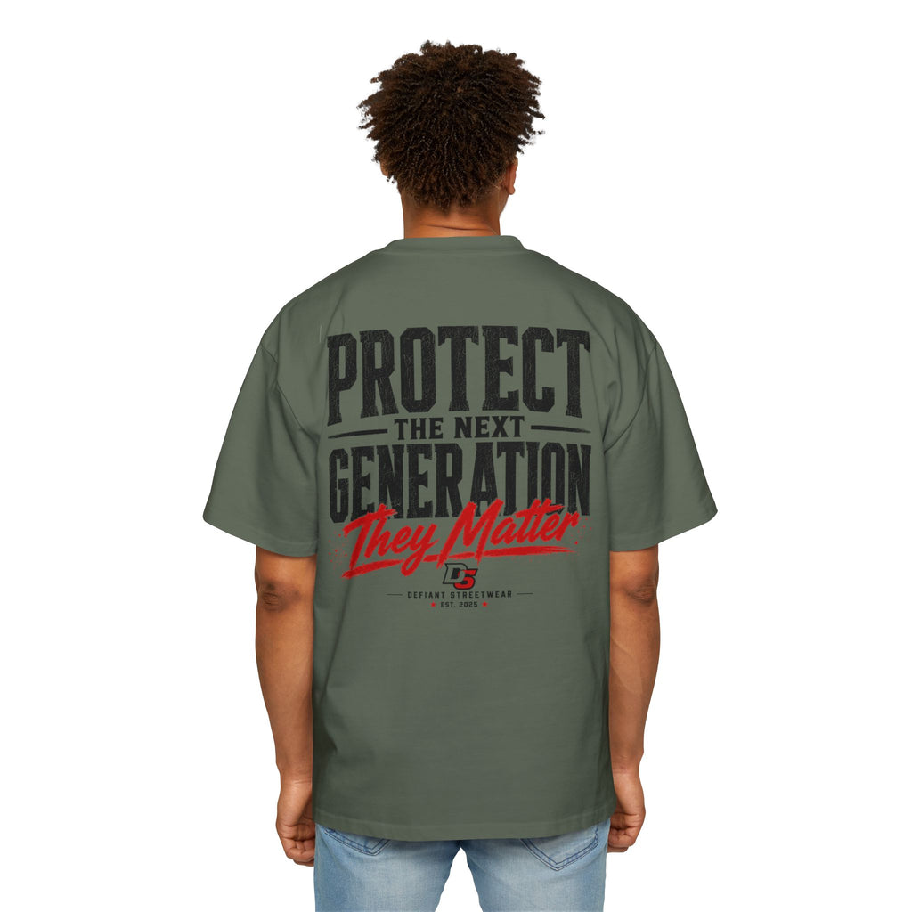 Protect the next generation Heavy Oversized Tee