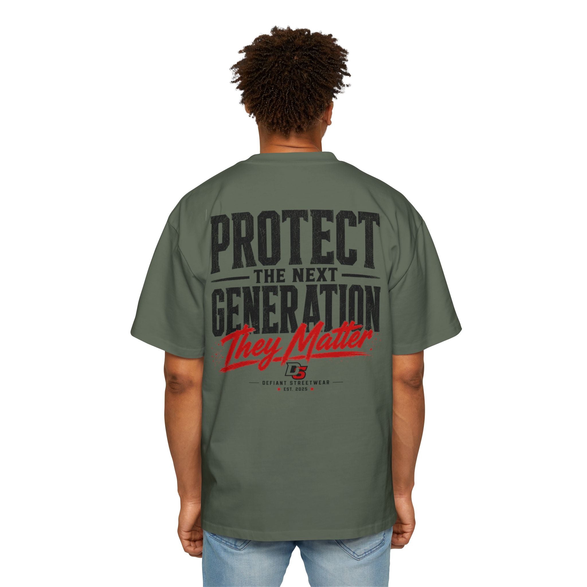 Protect the next generation Heavy Oversized Tee