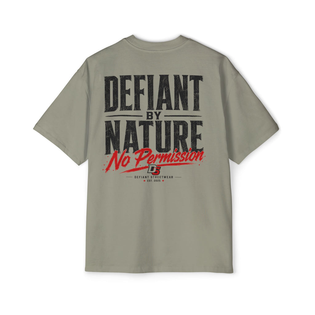 Defiant by nature Heavy Oversized Tee