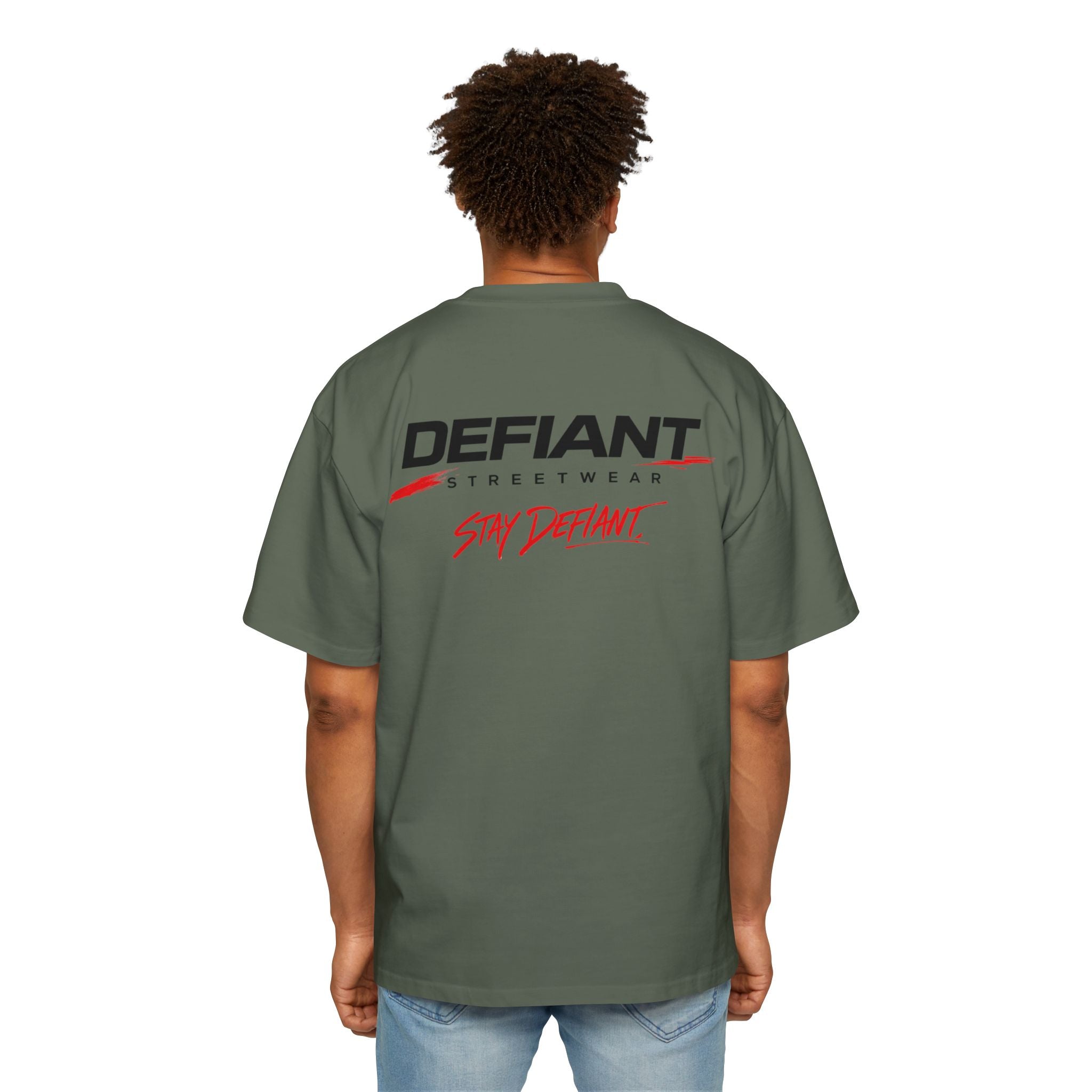 light stay defiant Heavy Oversized Tee