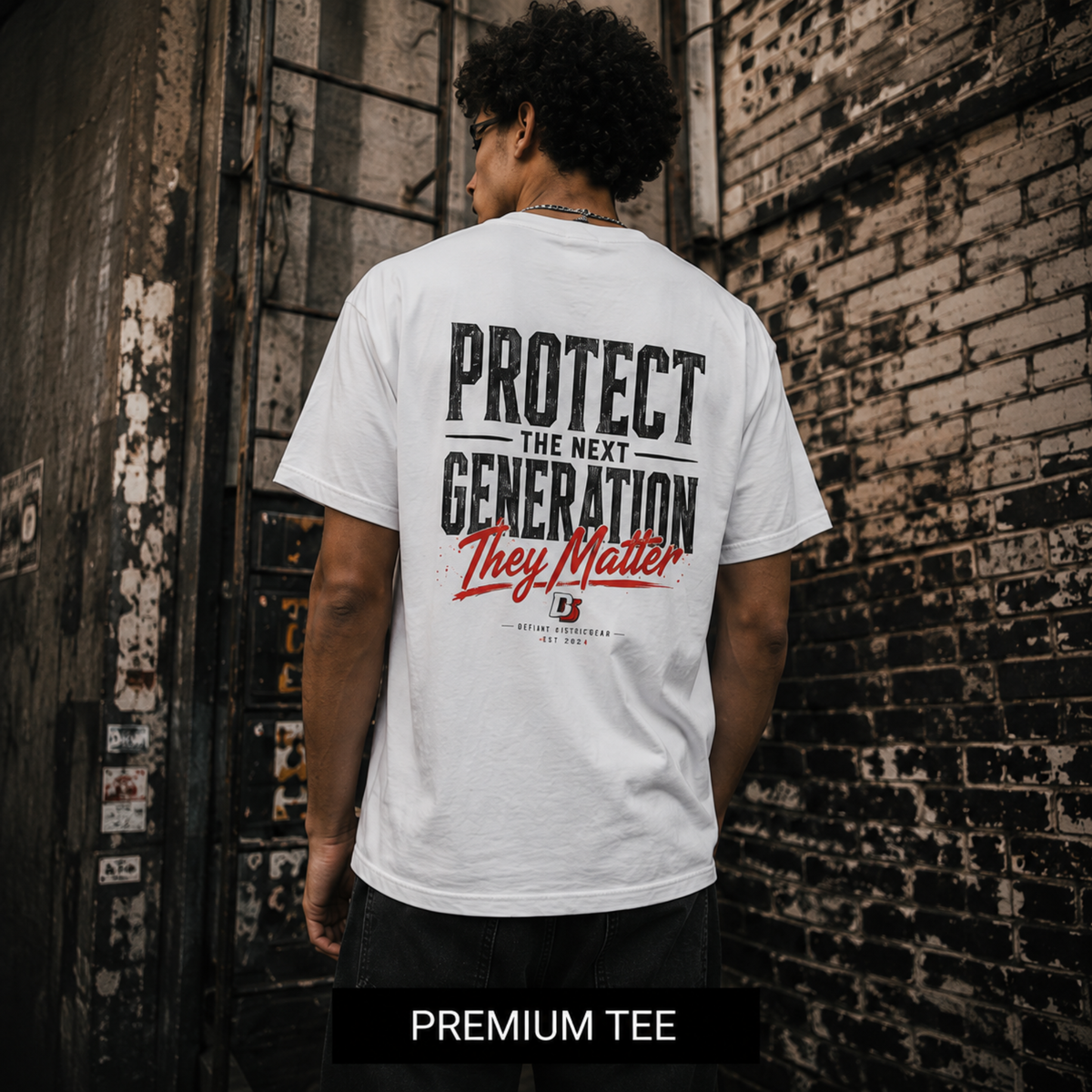 Protect the next generation - Premium Oversized Tee