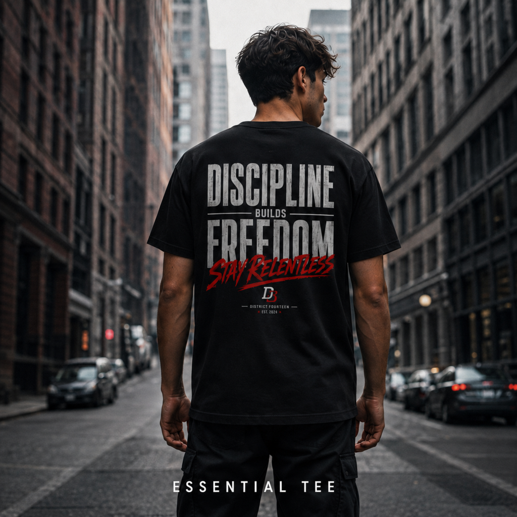 Discipline Builds Freedom - Essential Tee