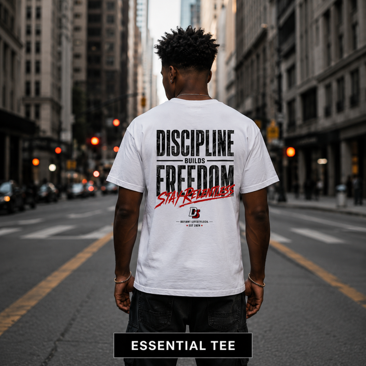 Discipline Builds Freedom - Essential Tee