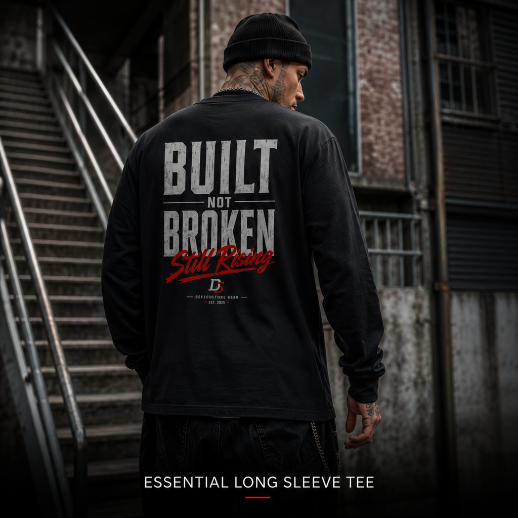 Built Not Broken - Essential Long Sleeve Tee