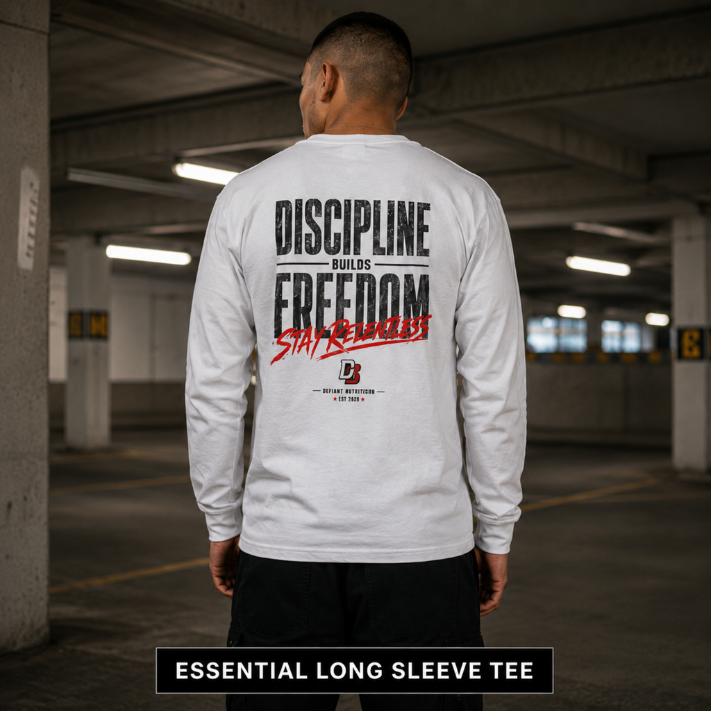 Discipline Builds Freedom - Essential Long Sleeve Tee