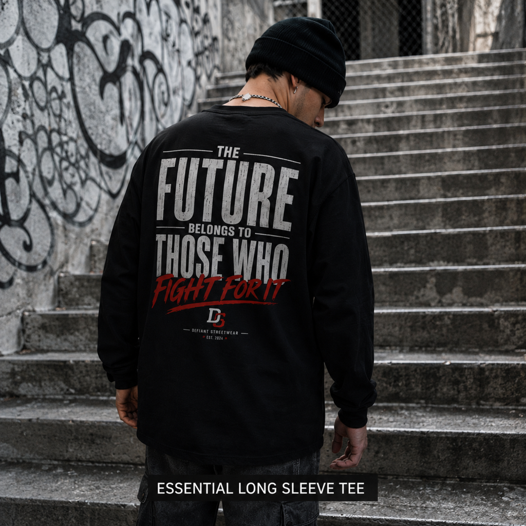 Fight For The Future - Essential Long Sleeve Tee