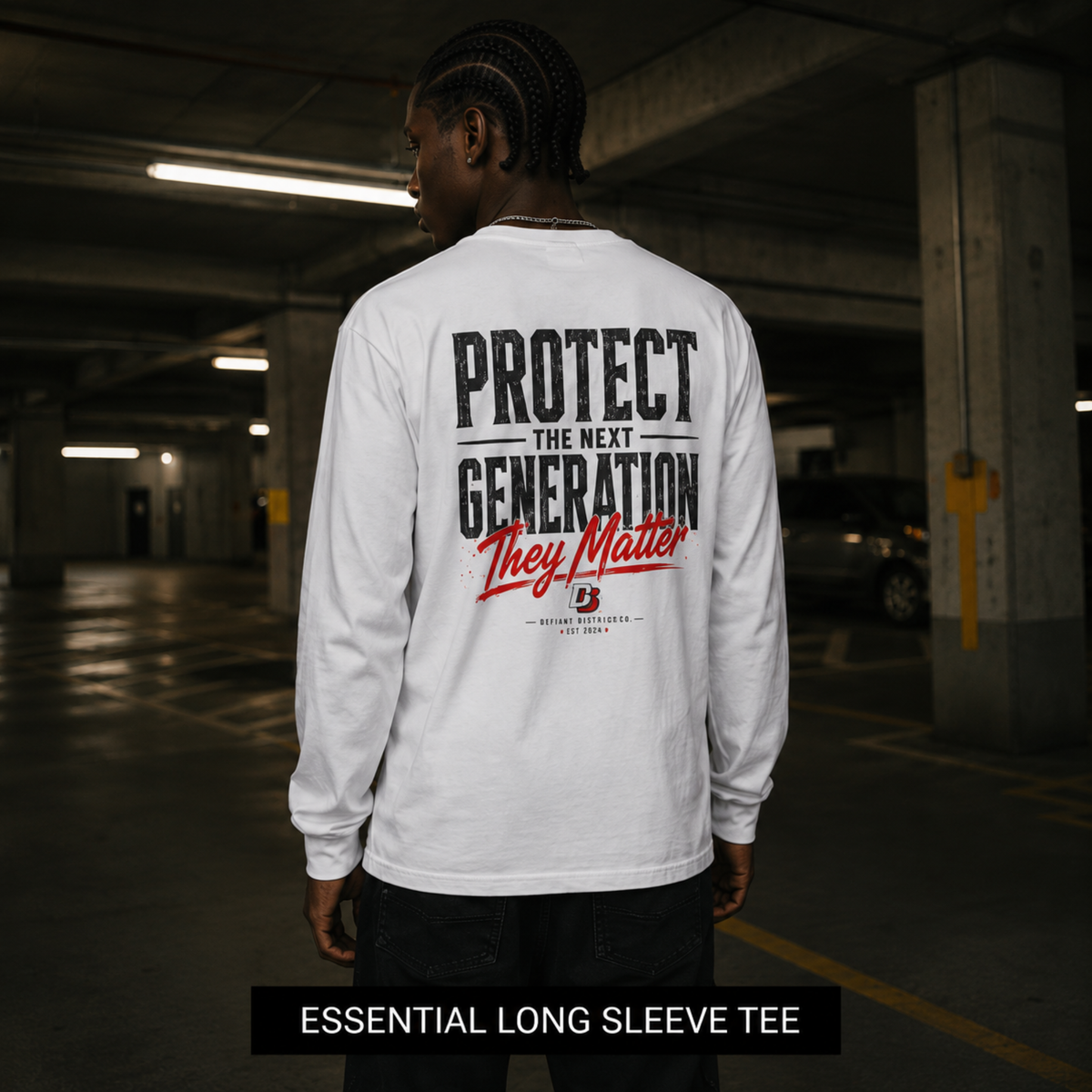 Protect The Next Gen - Essential Long Sleeve Tee