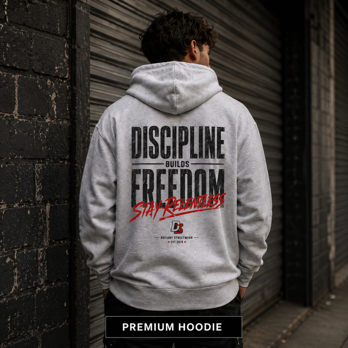 Discipline Builds Freedom - Premium Hoodie