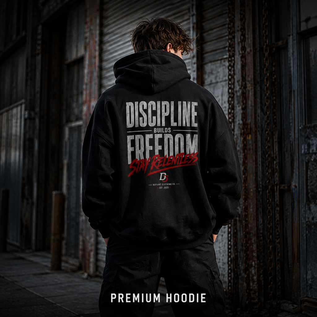 Discipline Builds Freedom - Premium Hoodie