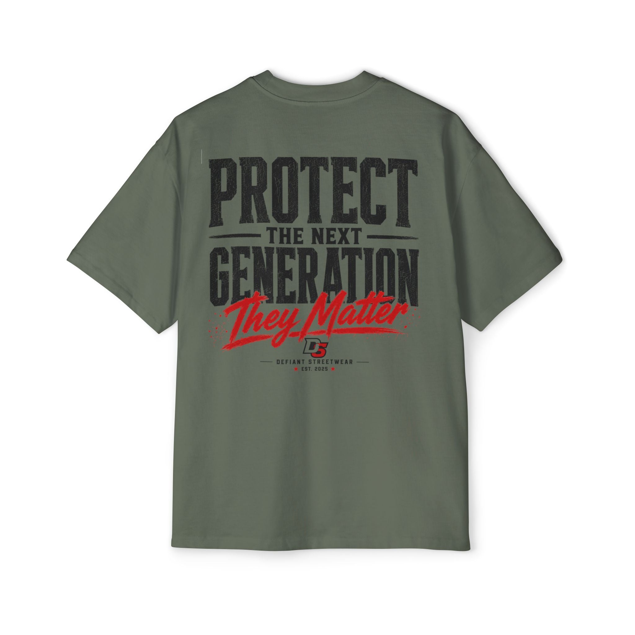 Protect the next generation Heavy Oversized Tee
