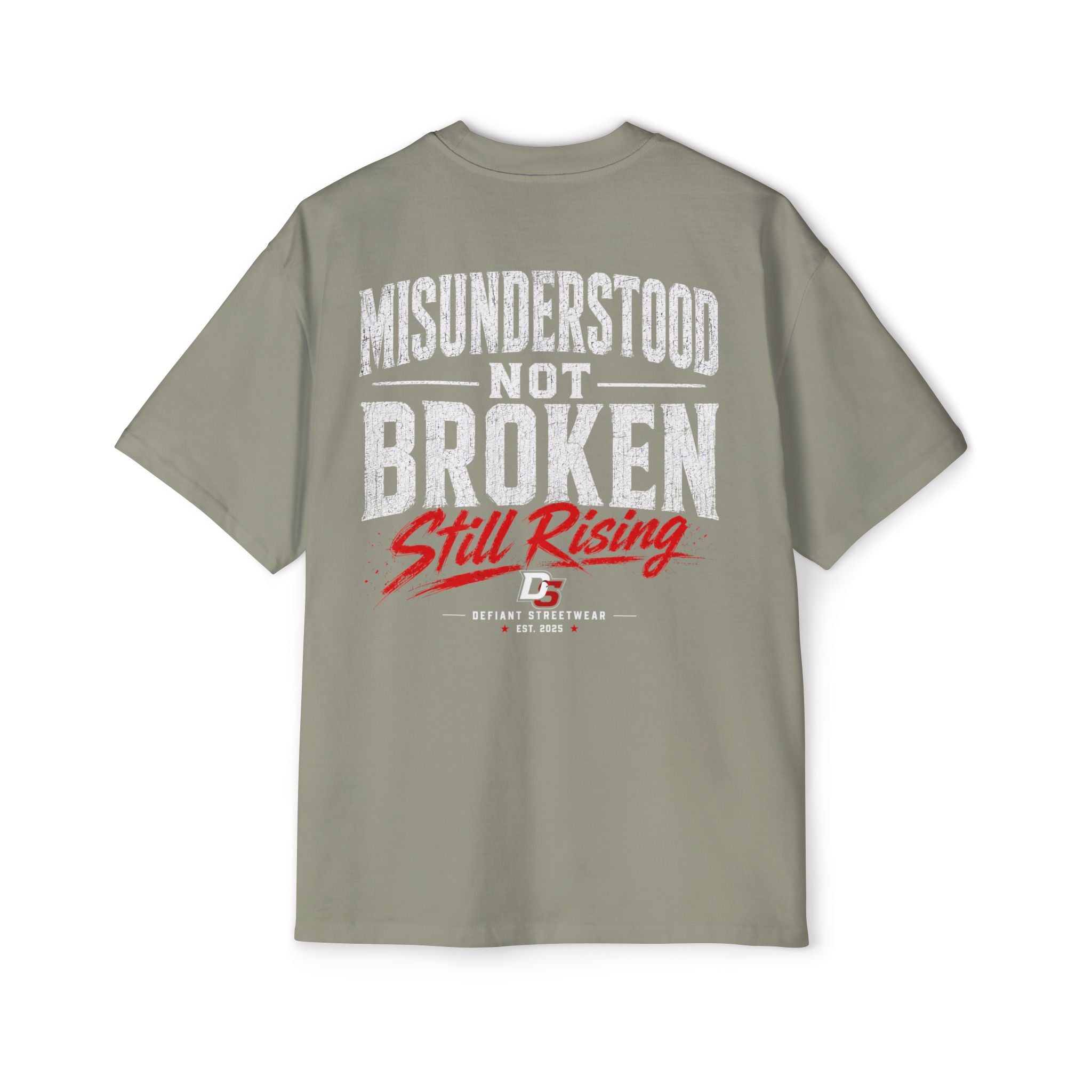 Misunderstood not broken Heavy Oversized Tee