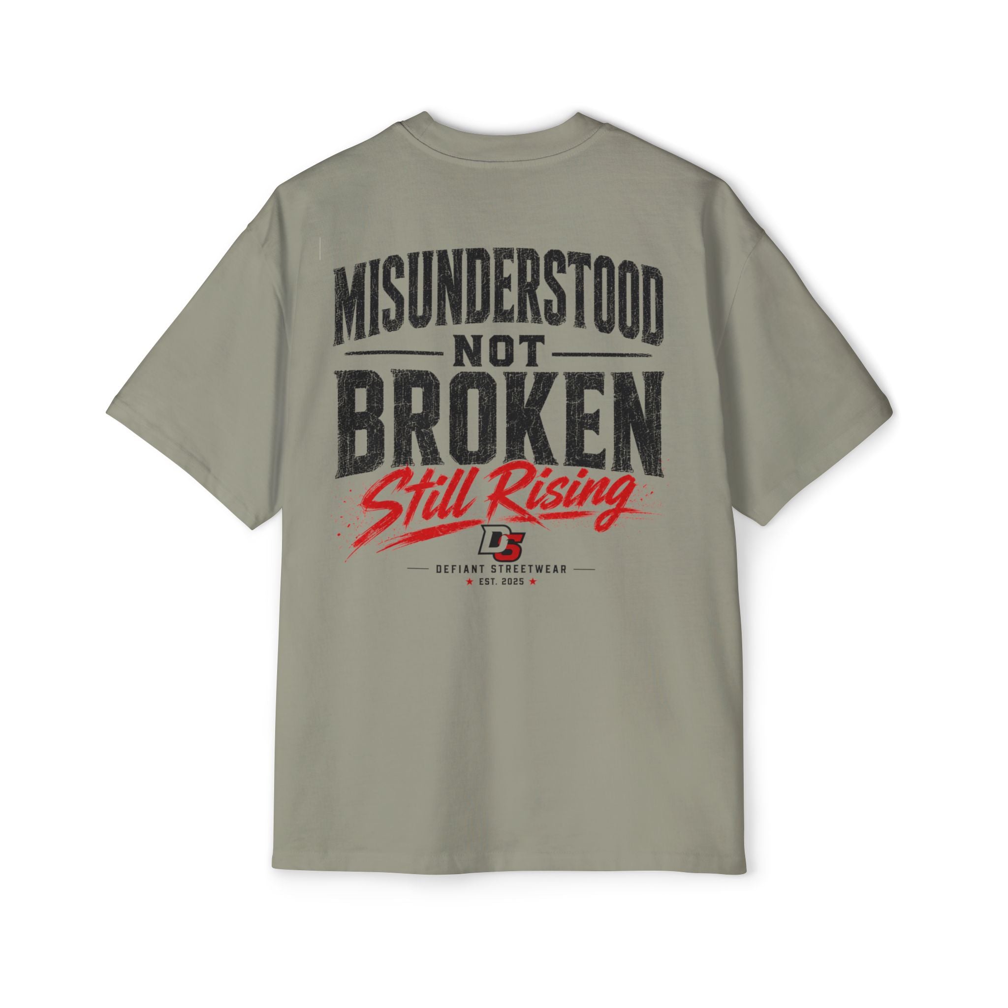 Misunderstood not broken Heavy Oversized Tee