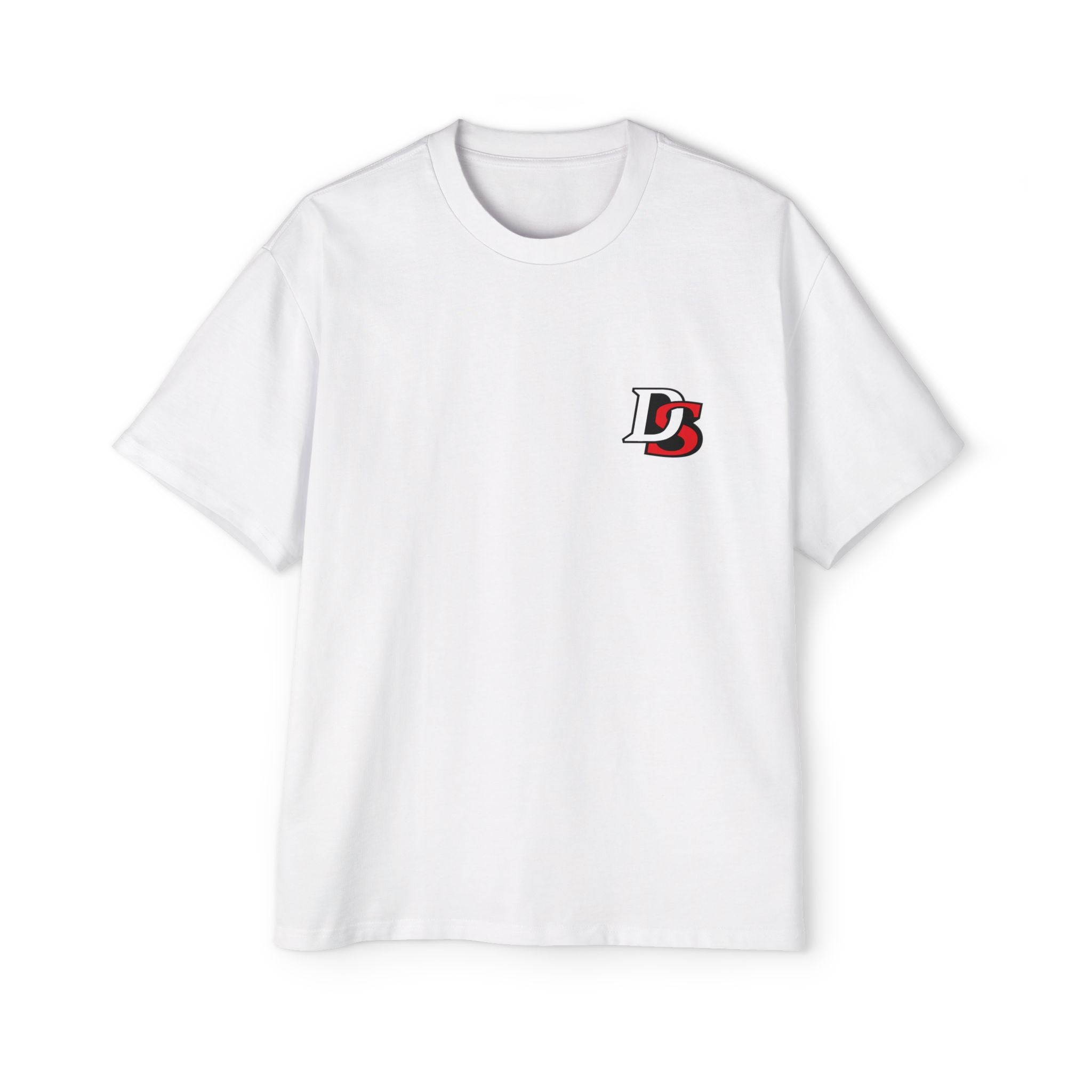curved Men's Heavy Oversized Tee