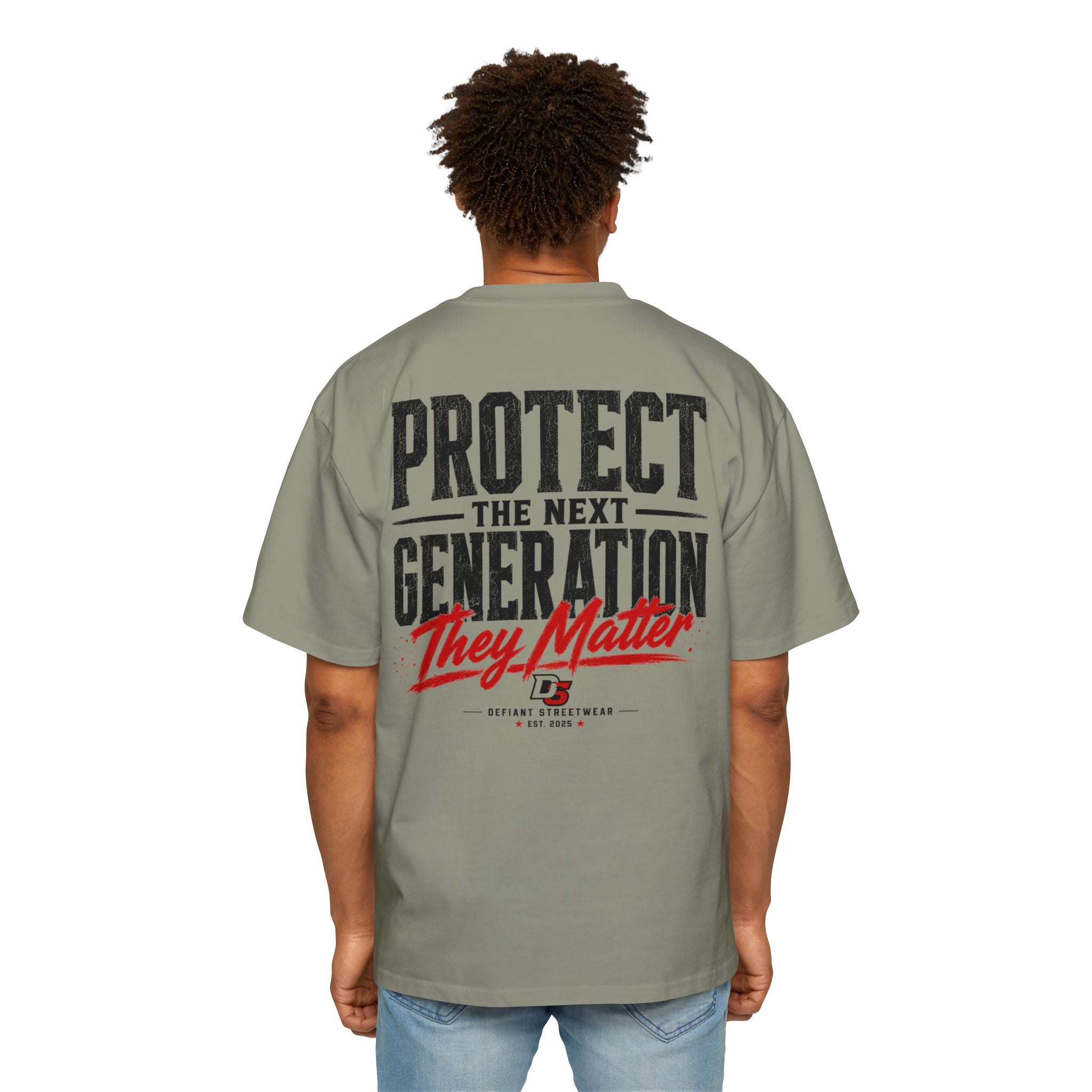 Protect the next generation Heavy Oversized Tee