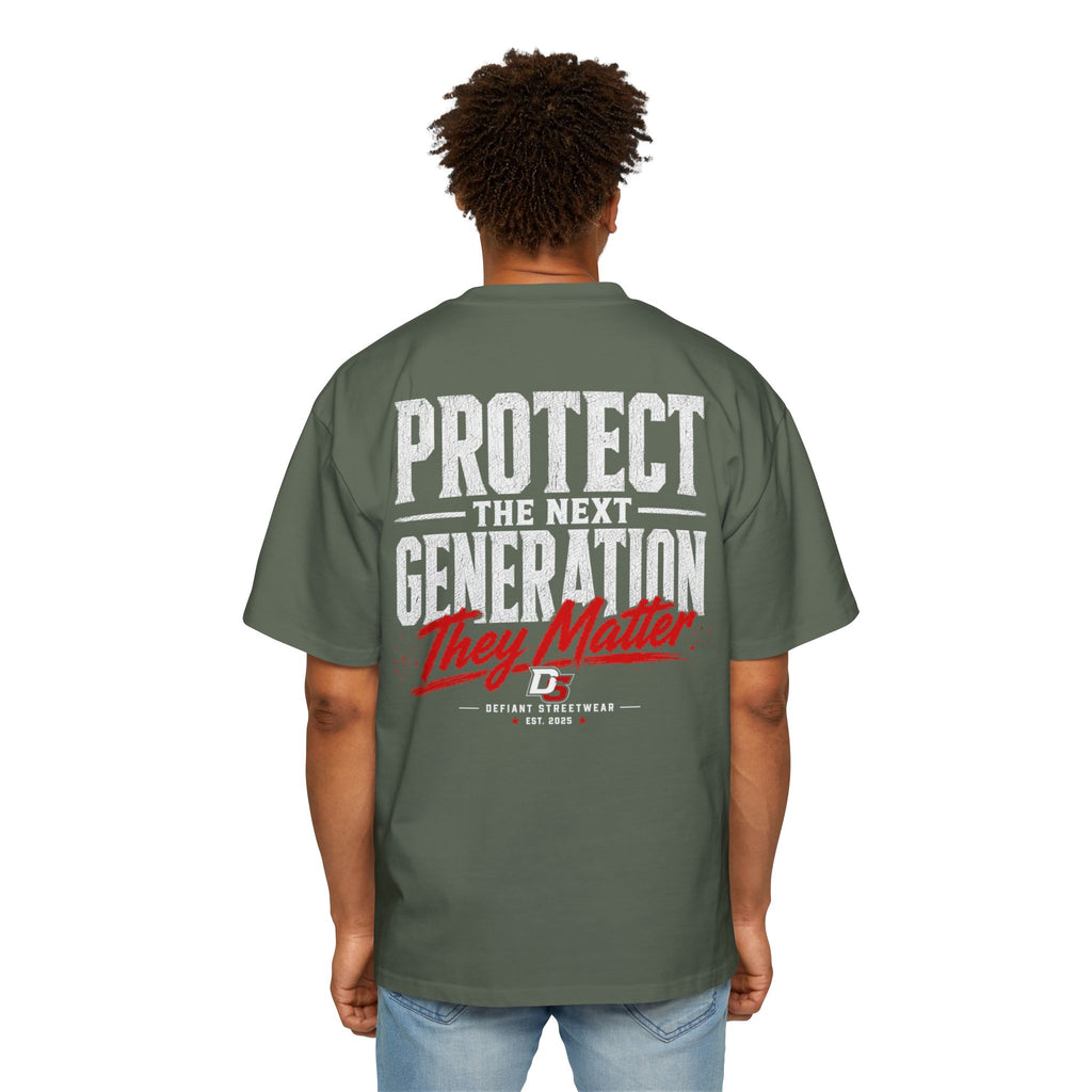 Protect the next generation Heavy Oversized Tee