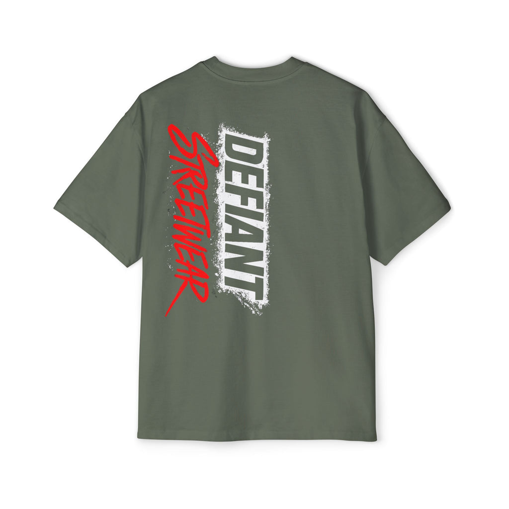 signiture defiant dark Heavy Oversized Tee