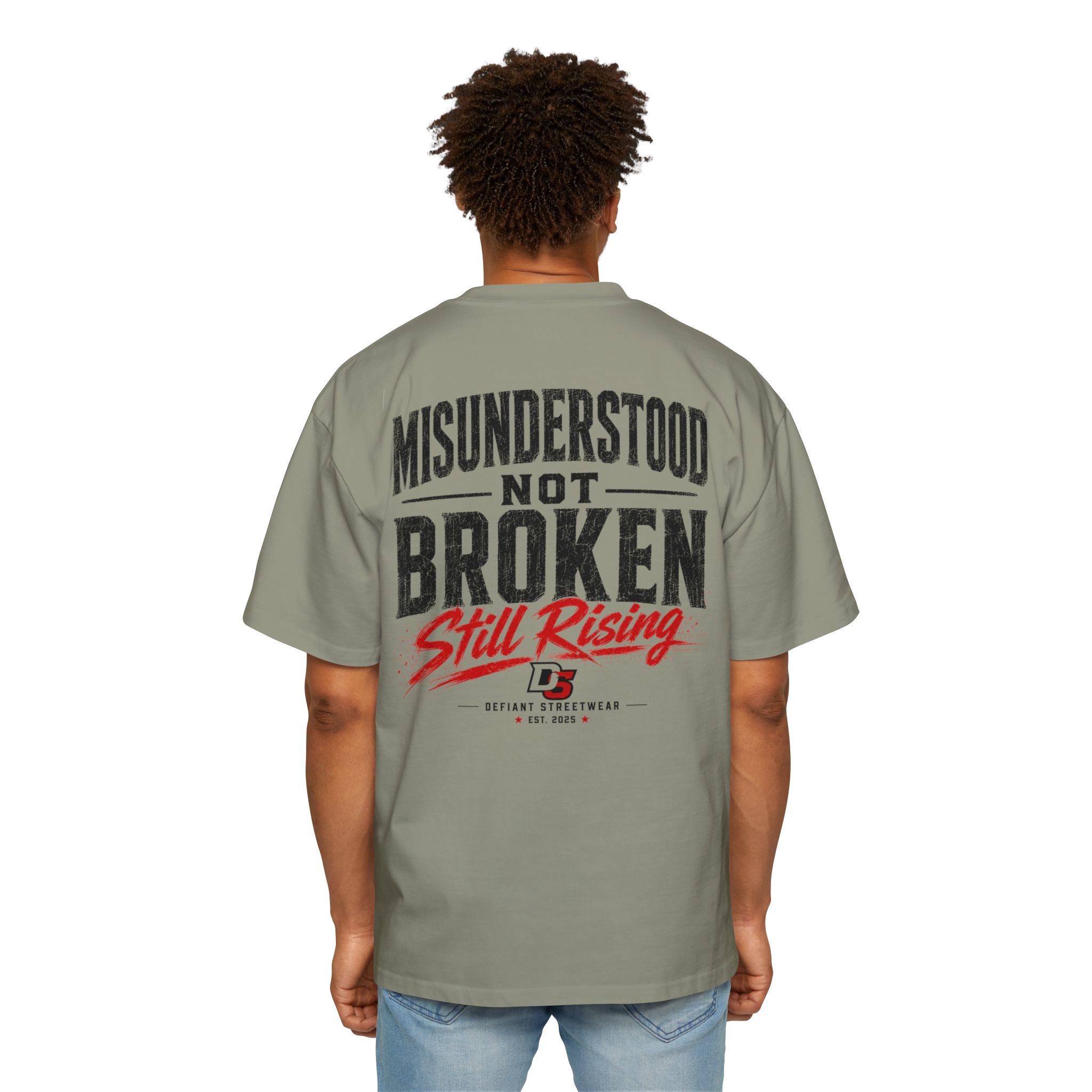 Misunderstood not broken Heavy Oversized Tee