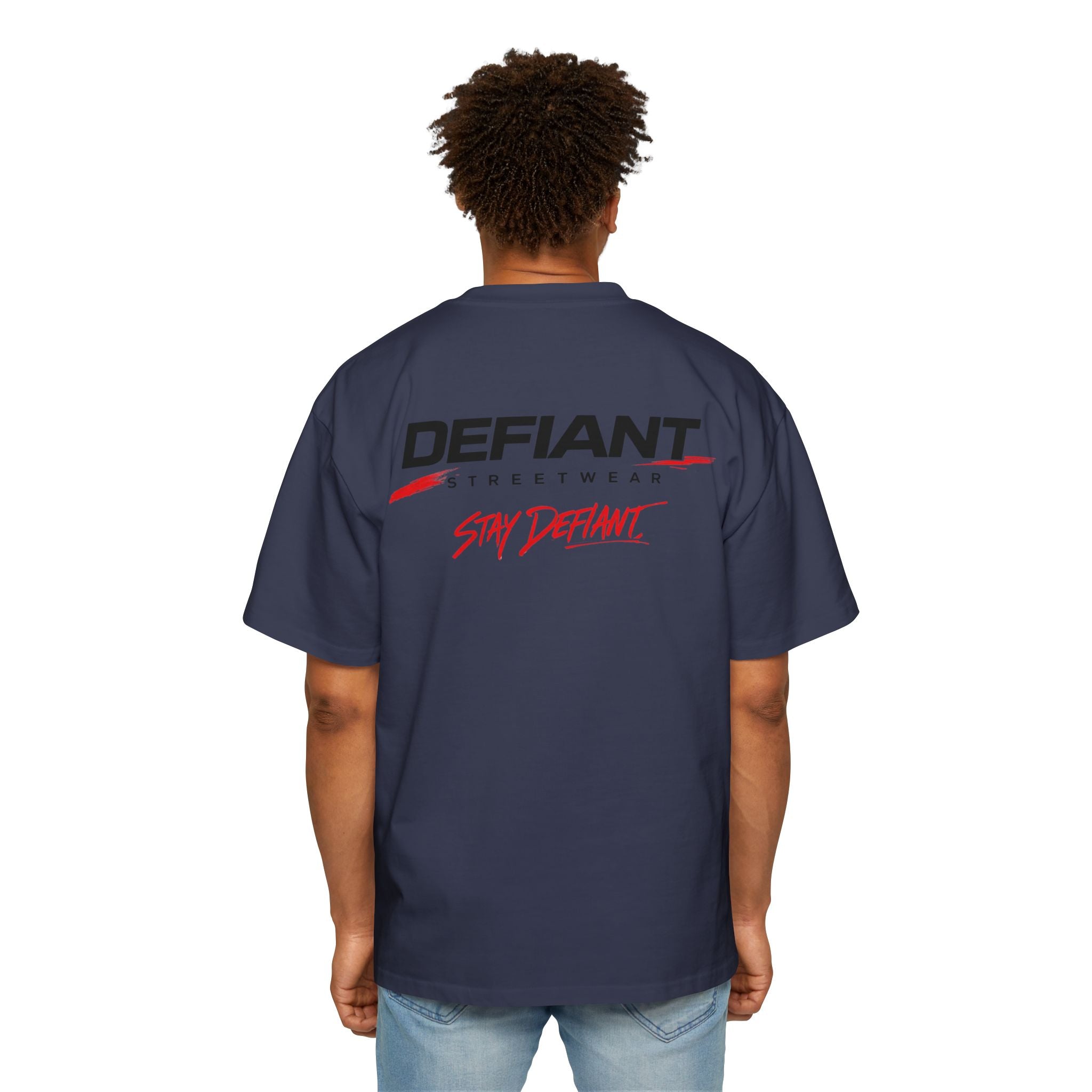 light stay defiant Heavy Oversized Tee