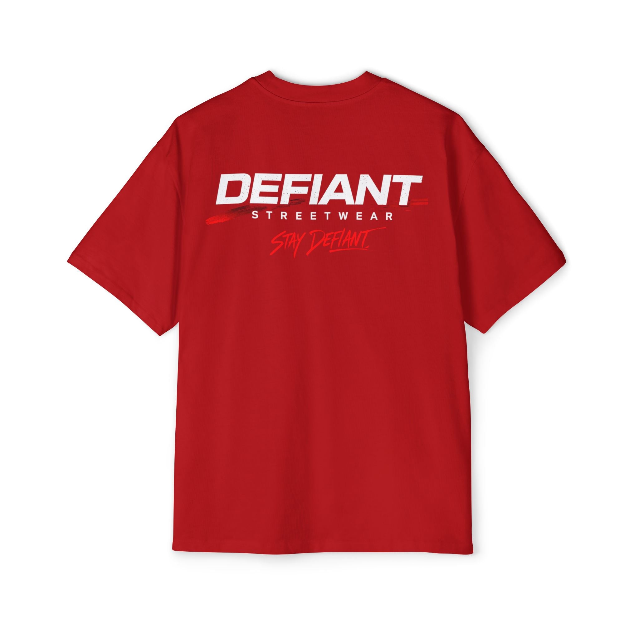 stay defiant dark Men's Heavy Oversized Tee