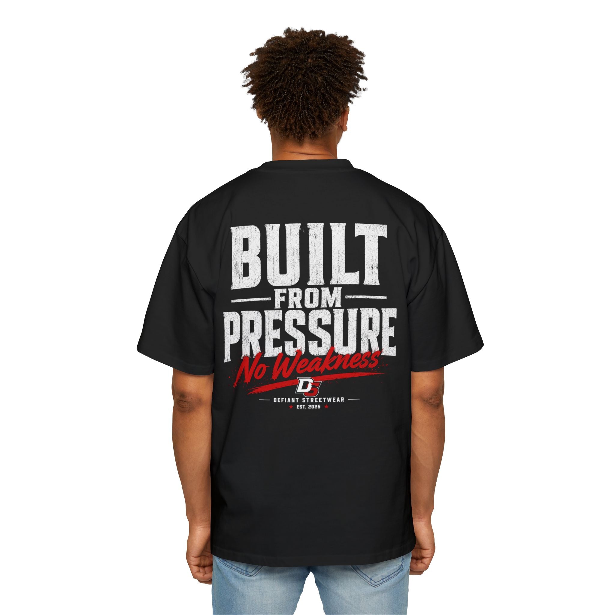 Built from pressure Heavy Oversized Tee