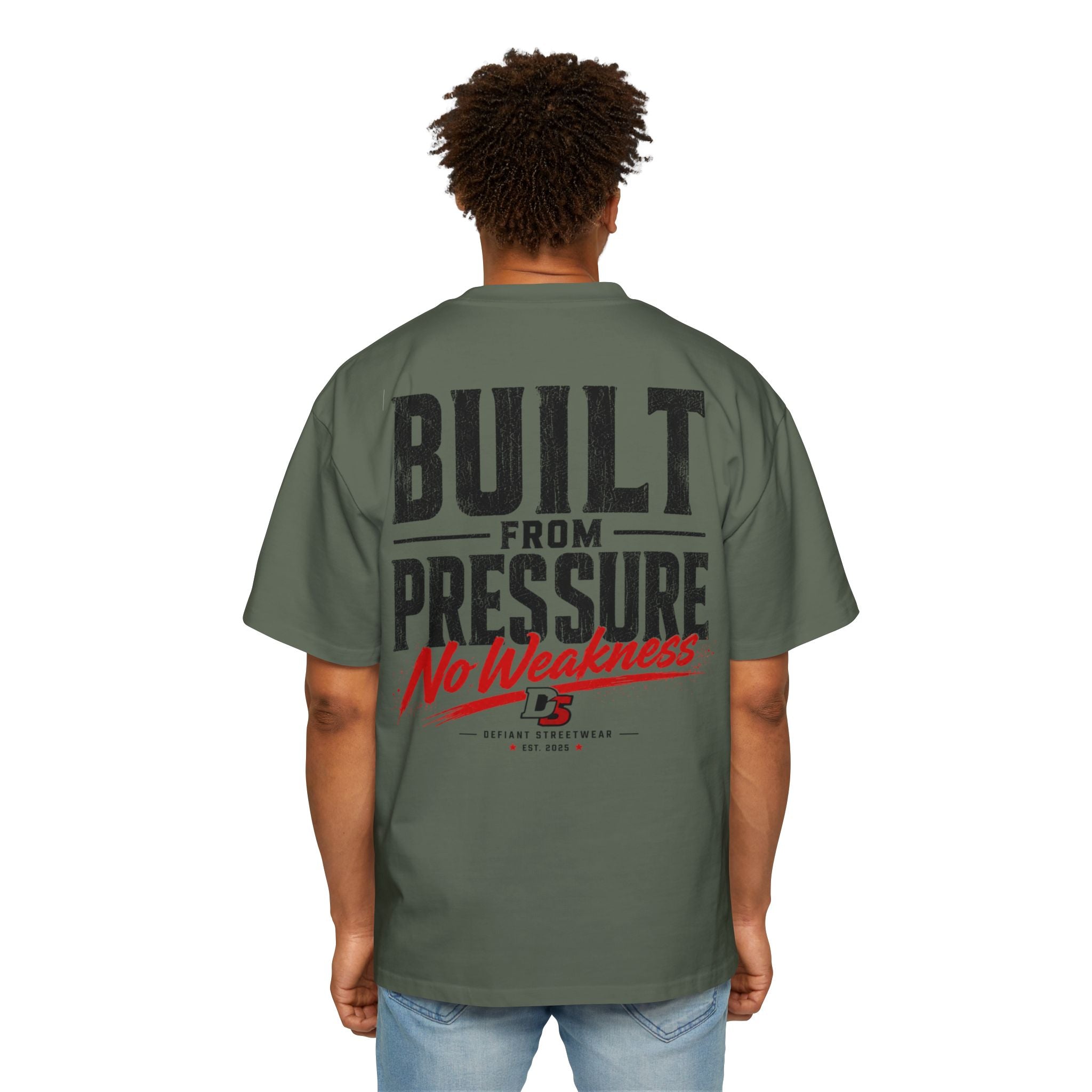 Built from pressure Heavy Oversized Tee