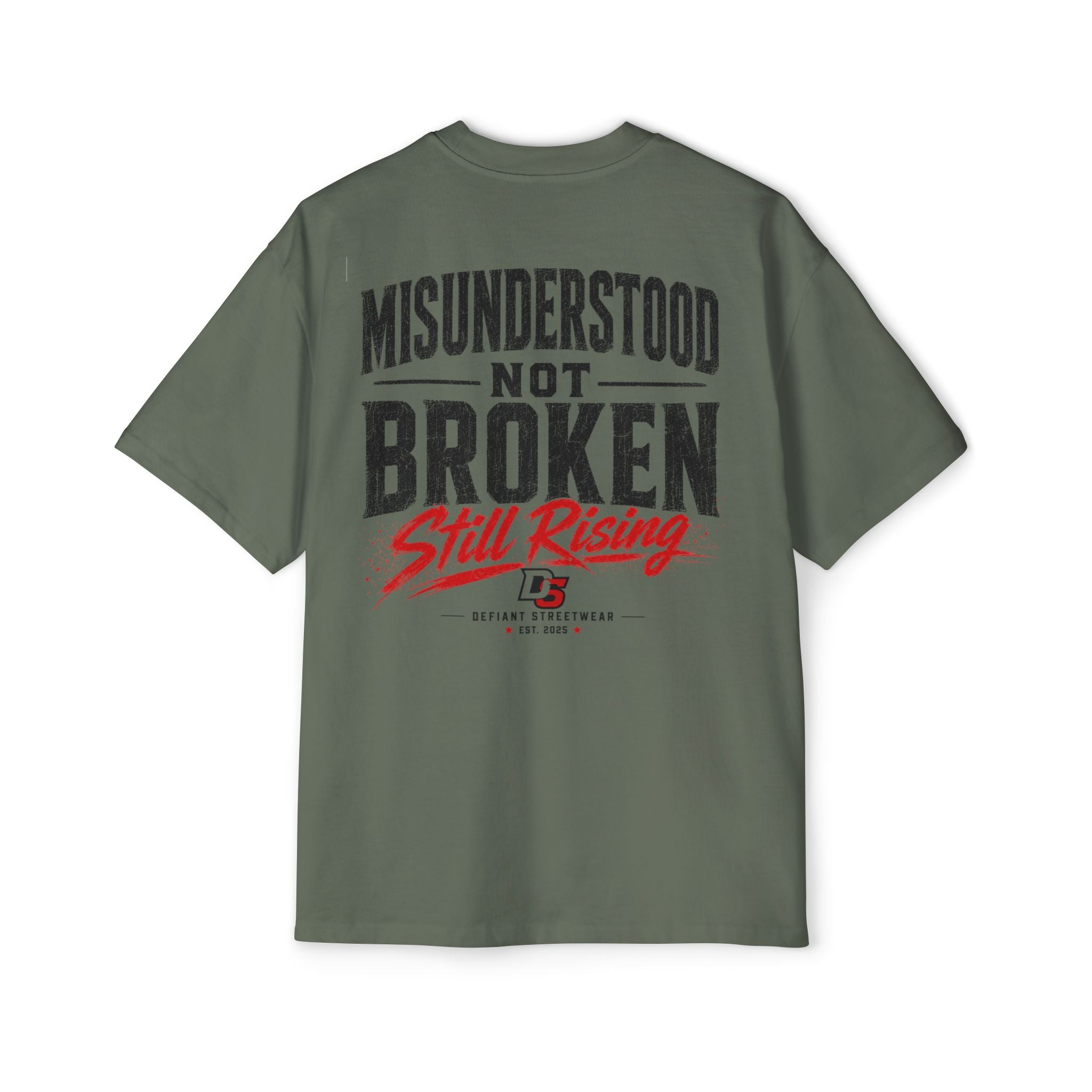 Misunderstood not broken Heavy Oversized Tee