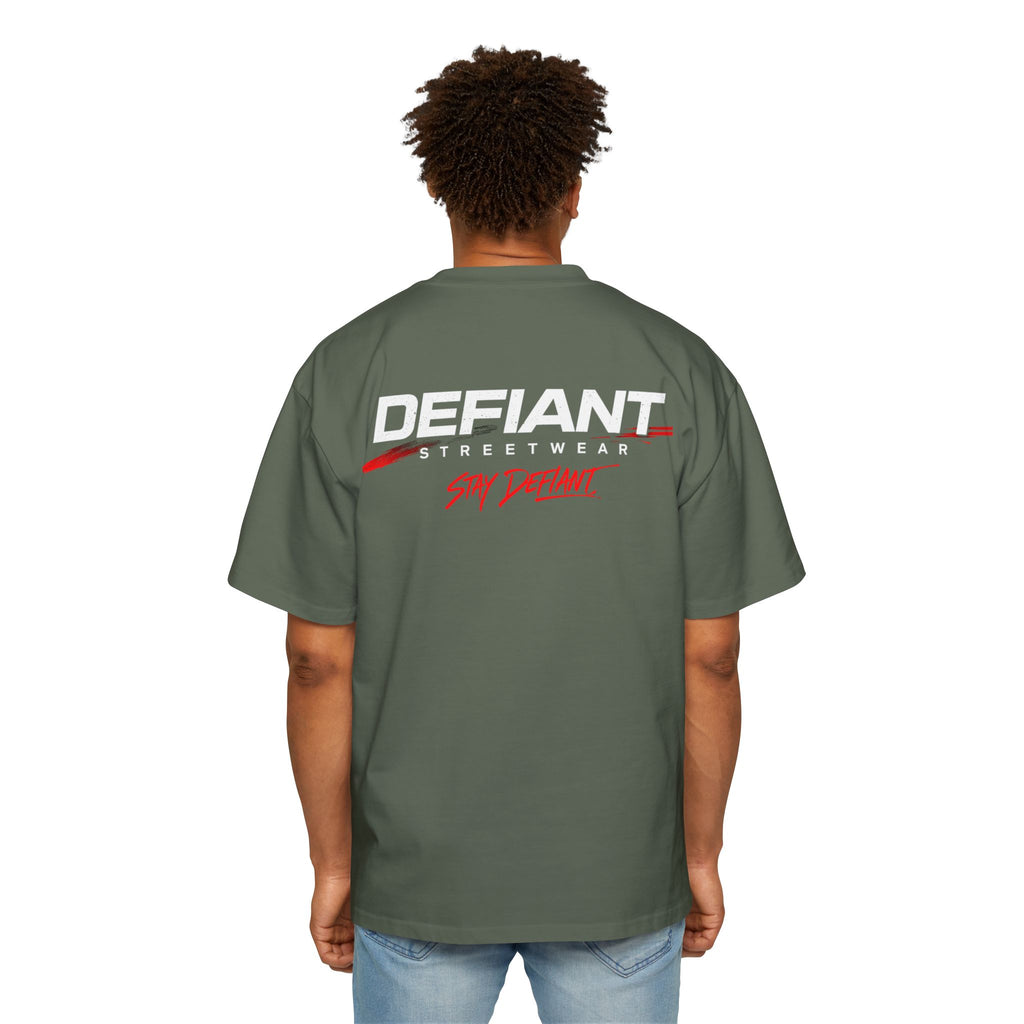 stay defiant dark Heavy Oversized Tee