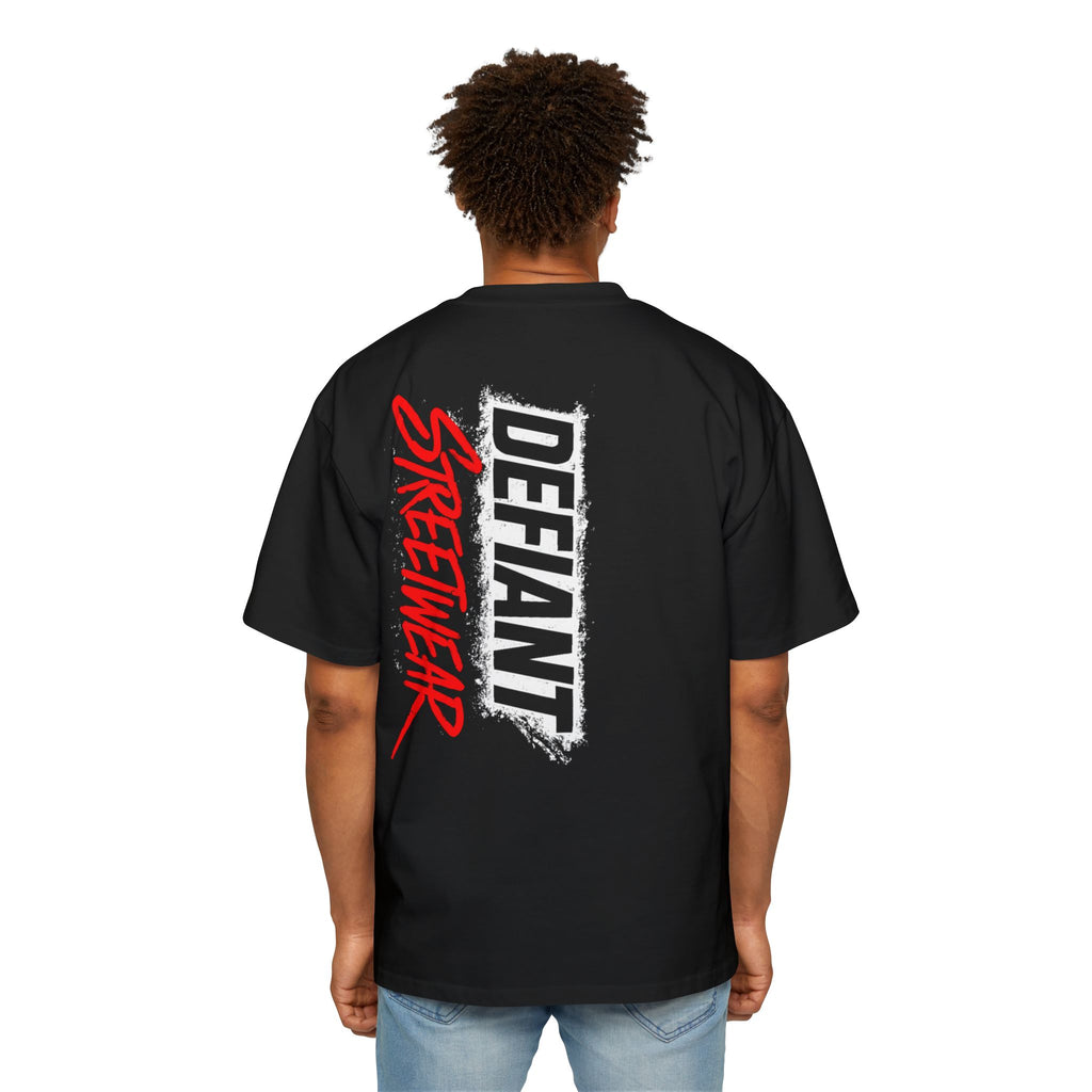 signiture defiant dark Heavy Oversized Tee