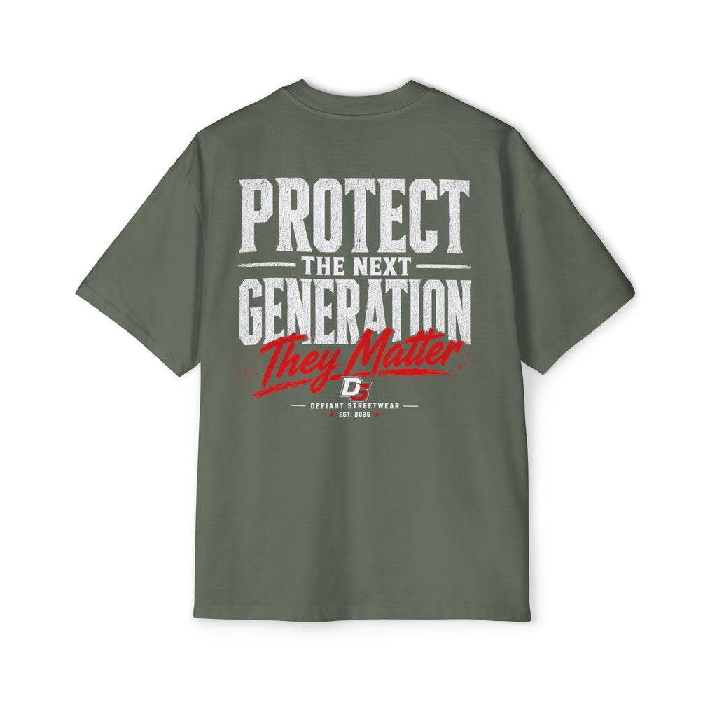 Protect the next generation Heavy Oversized Tee