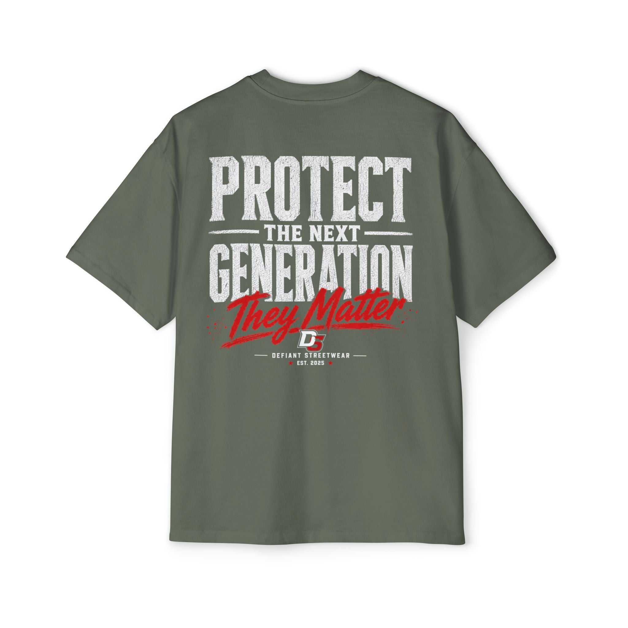 Protect the next generation Heavy Oversized Tee