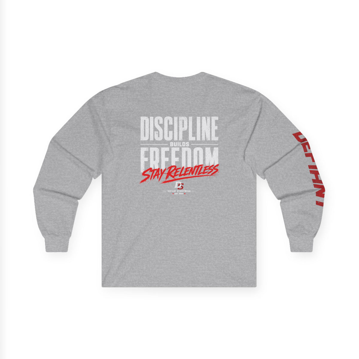 Discipline Builds Freedom - Essential Long Sleeve Tee