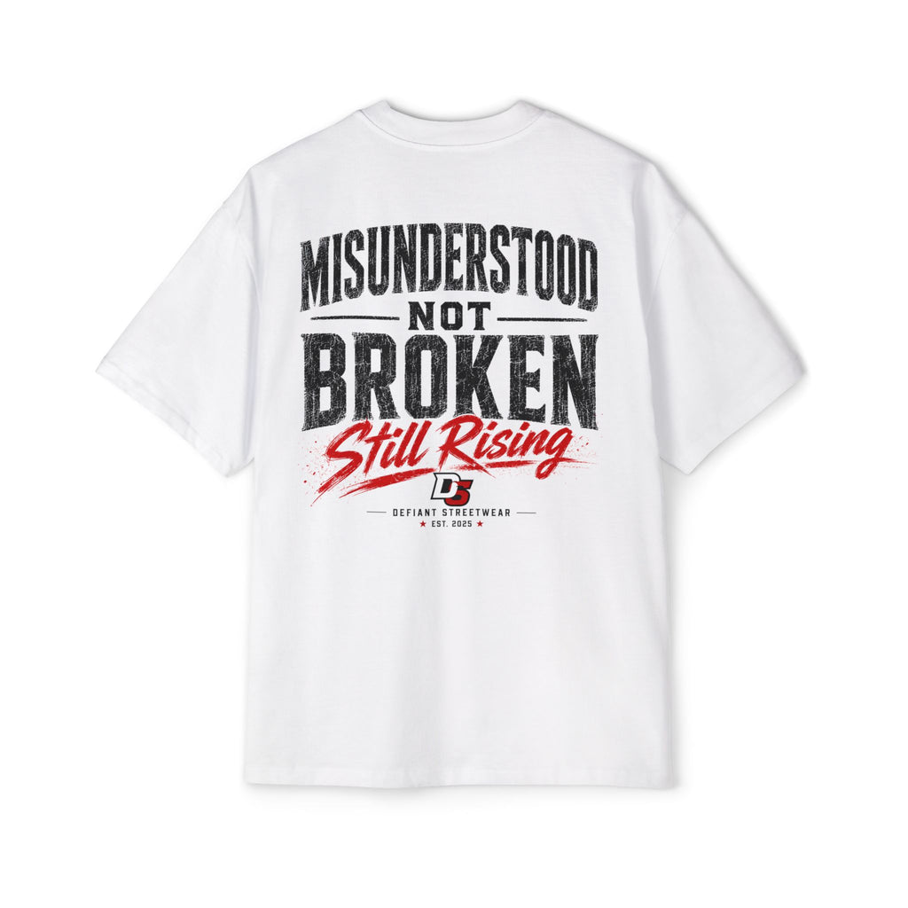 Misunderstood not broken Heavy Oversized Tee