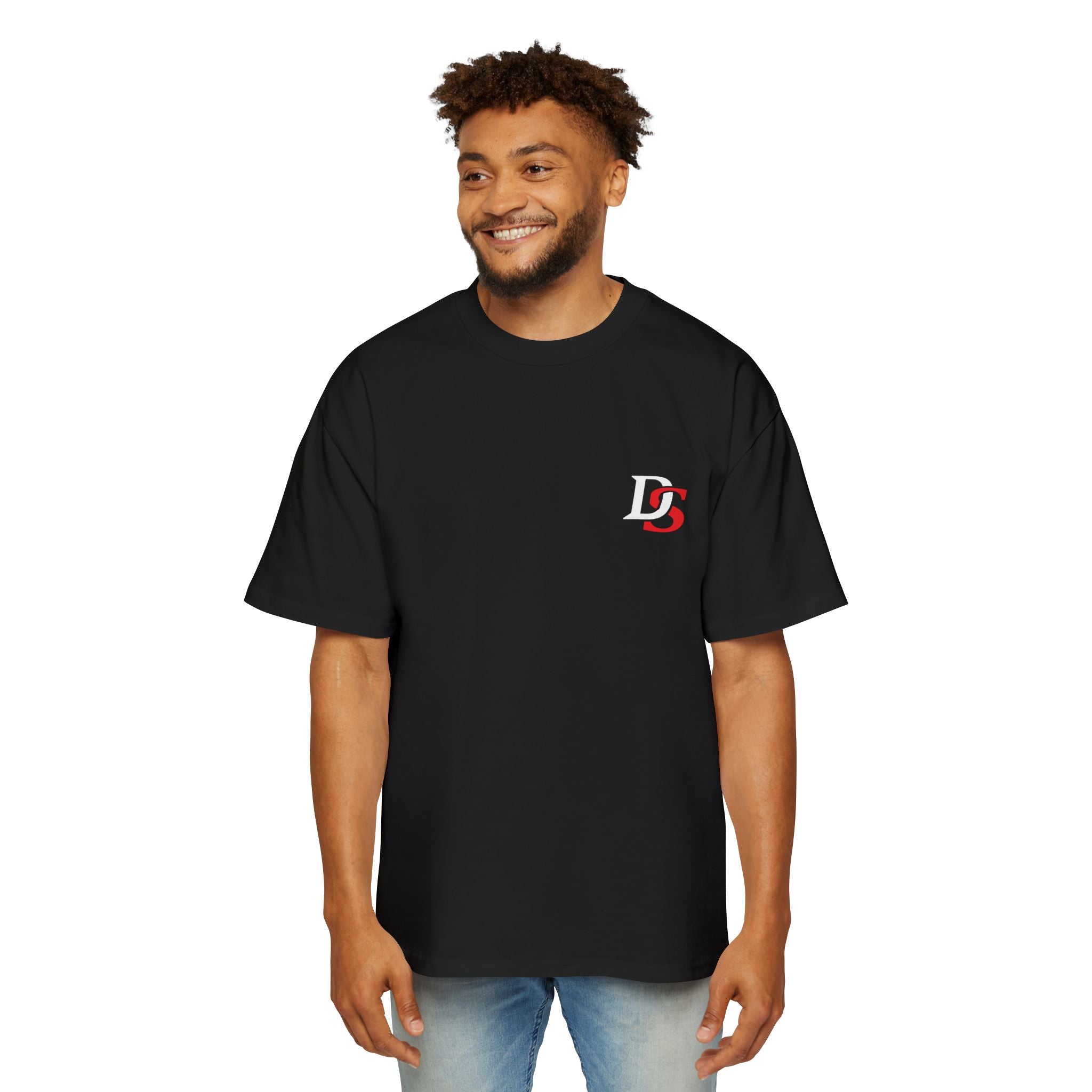 defiant slash Men's Heavy Oversized Tee