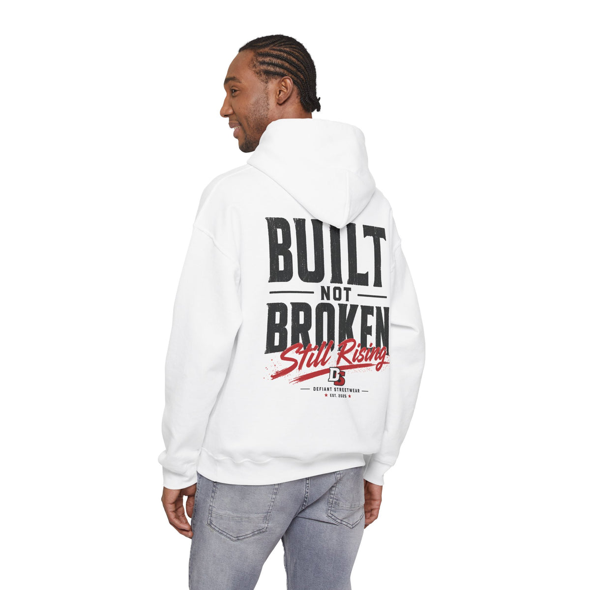 Built Not Broken - Essential Hoodie